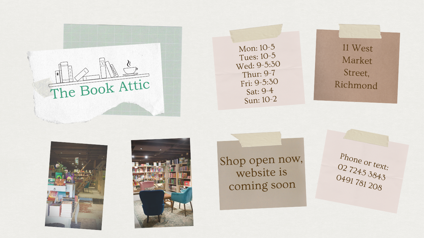 The Book Attic - Now Open